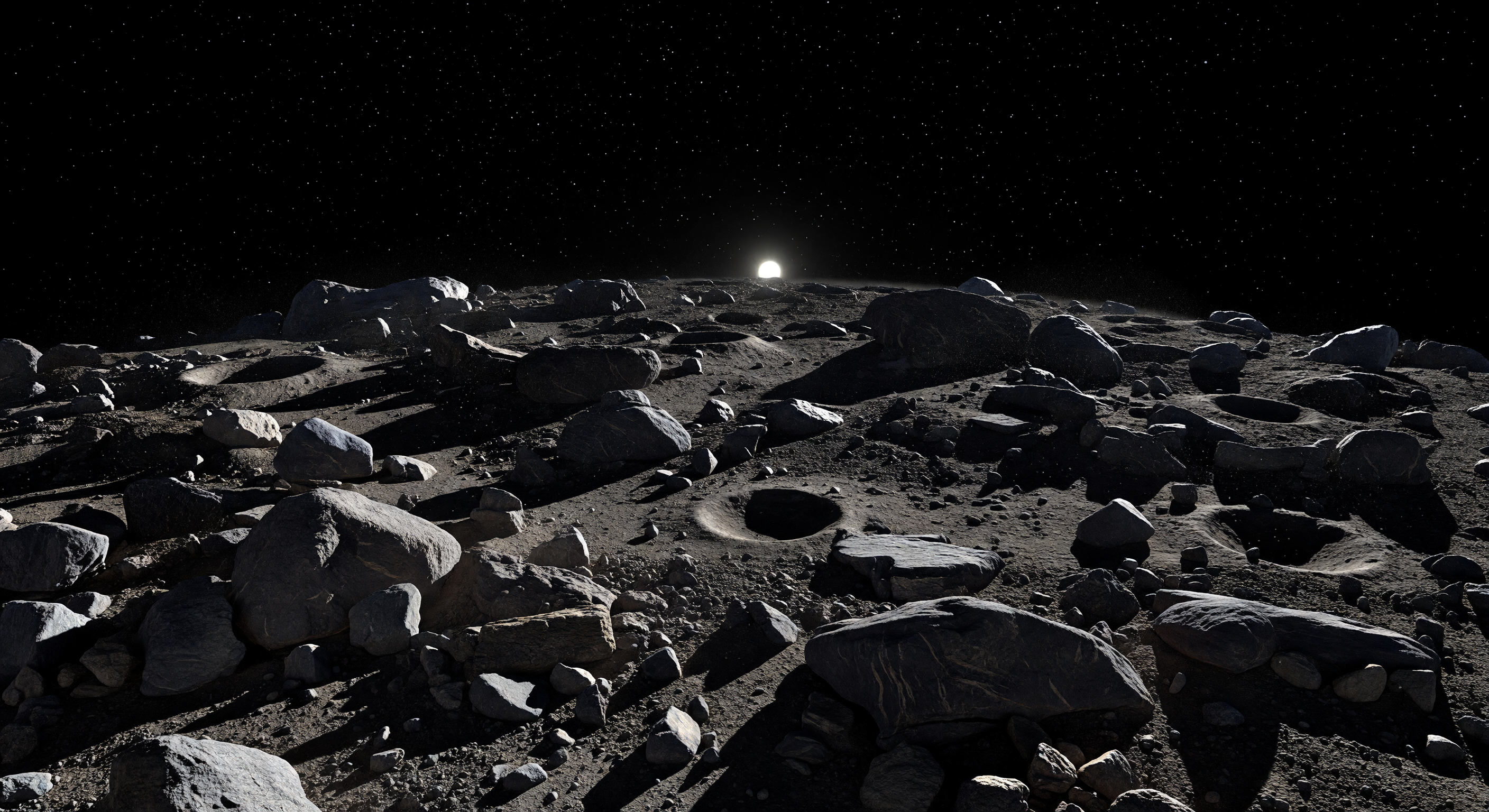 Campo de rocas terminador