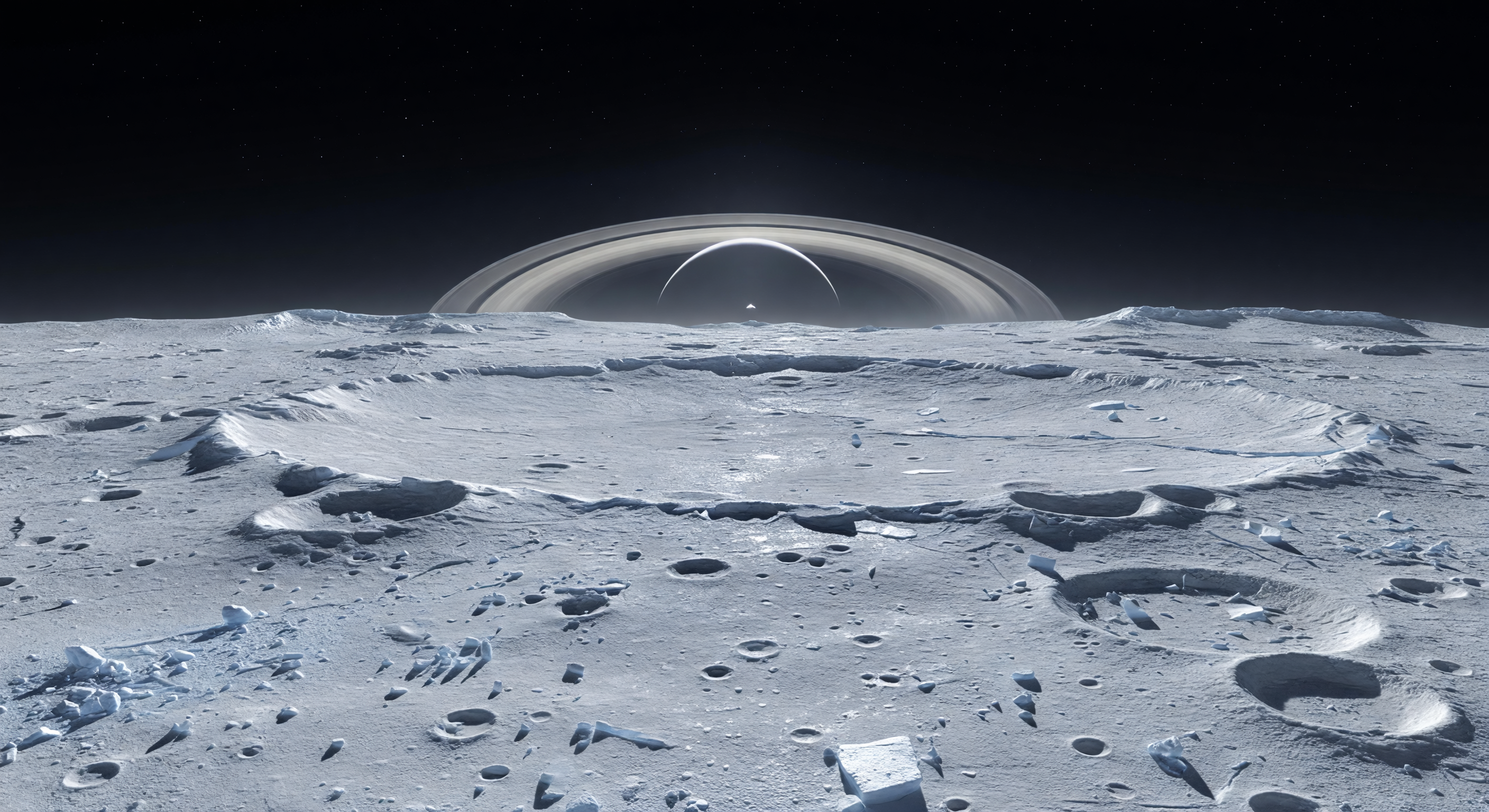 Crépuscule aux anneaux éclipsés