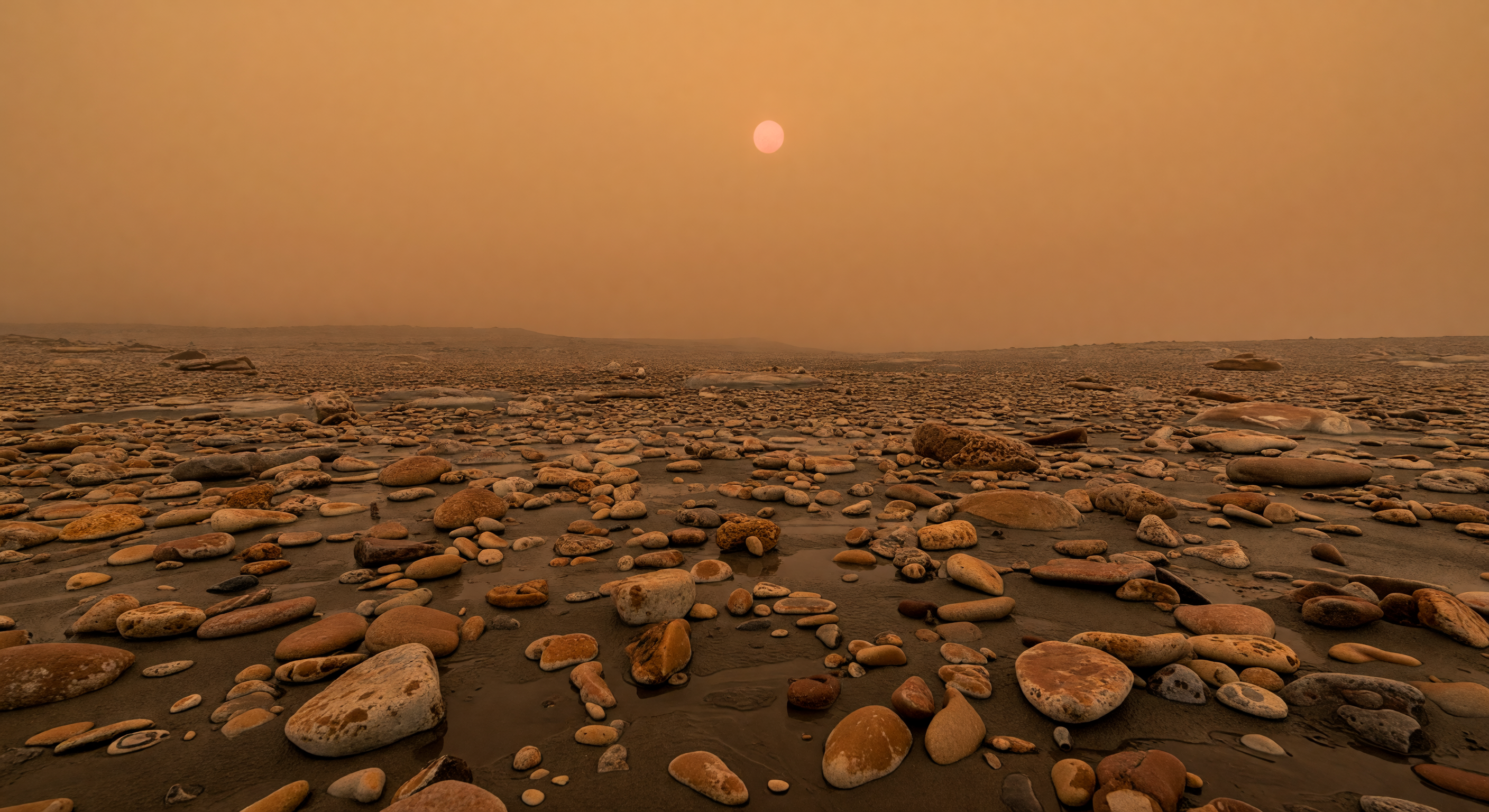 Huygens Pebble Plain