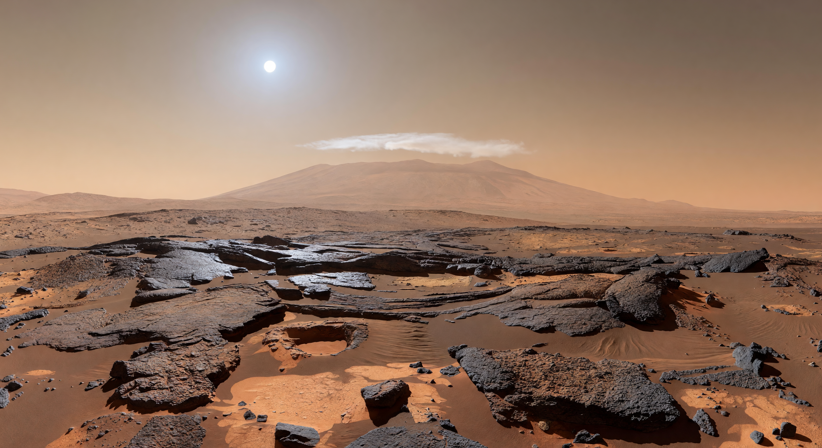 Olympus Mons Lower Flank