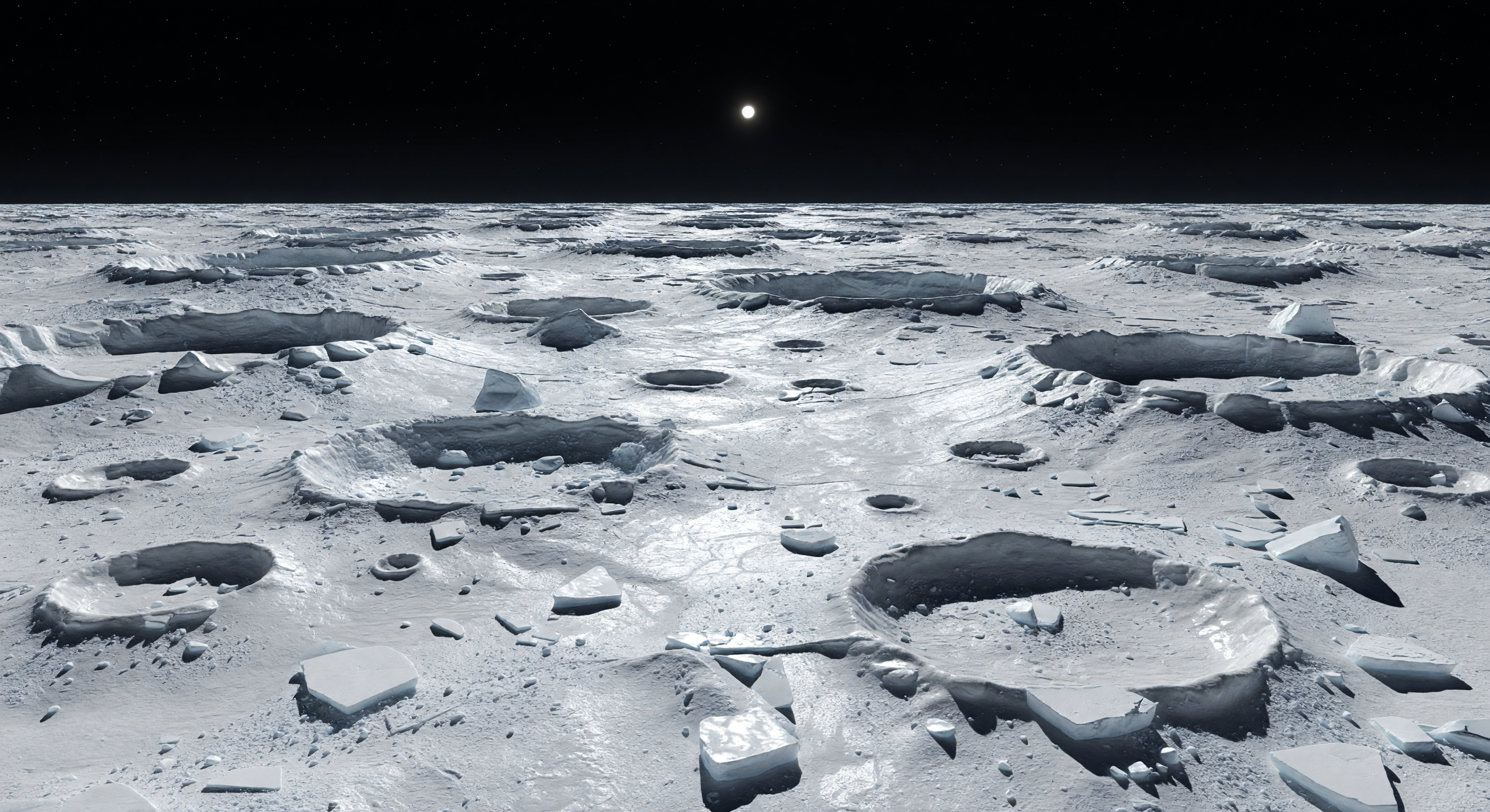 Blinding White Craterlands