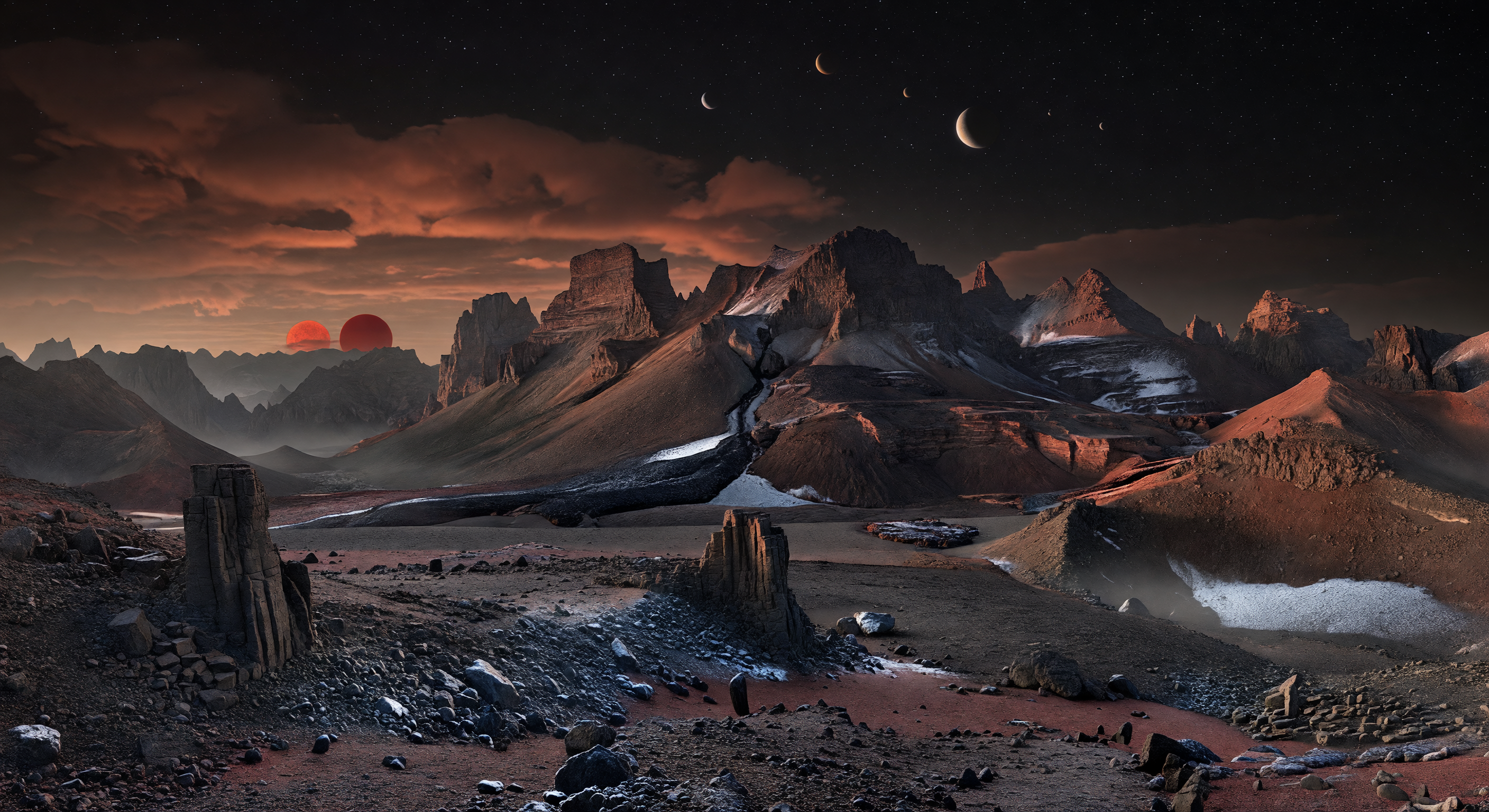 Mountains of Eternal Sunset