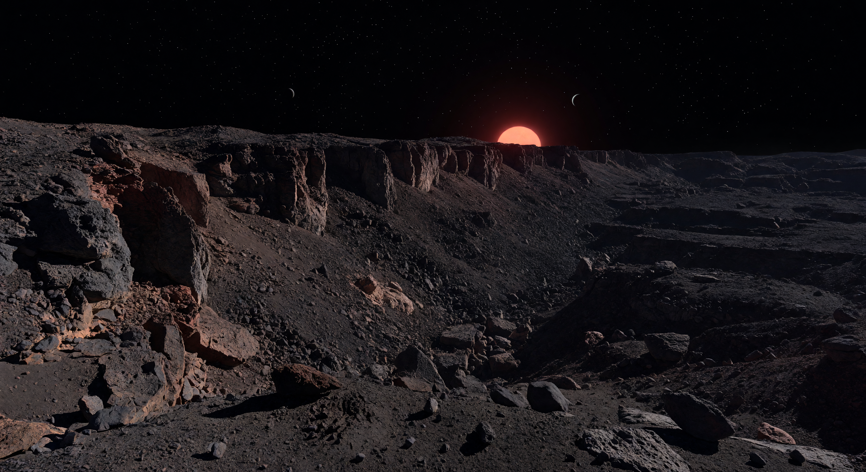 Terminator Escarpment Twilight