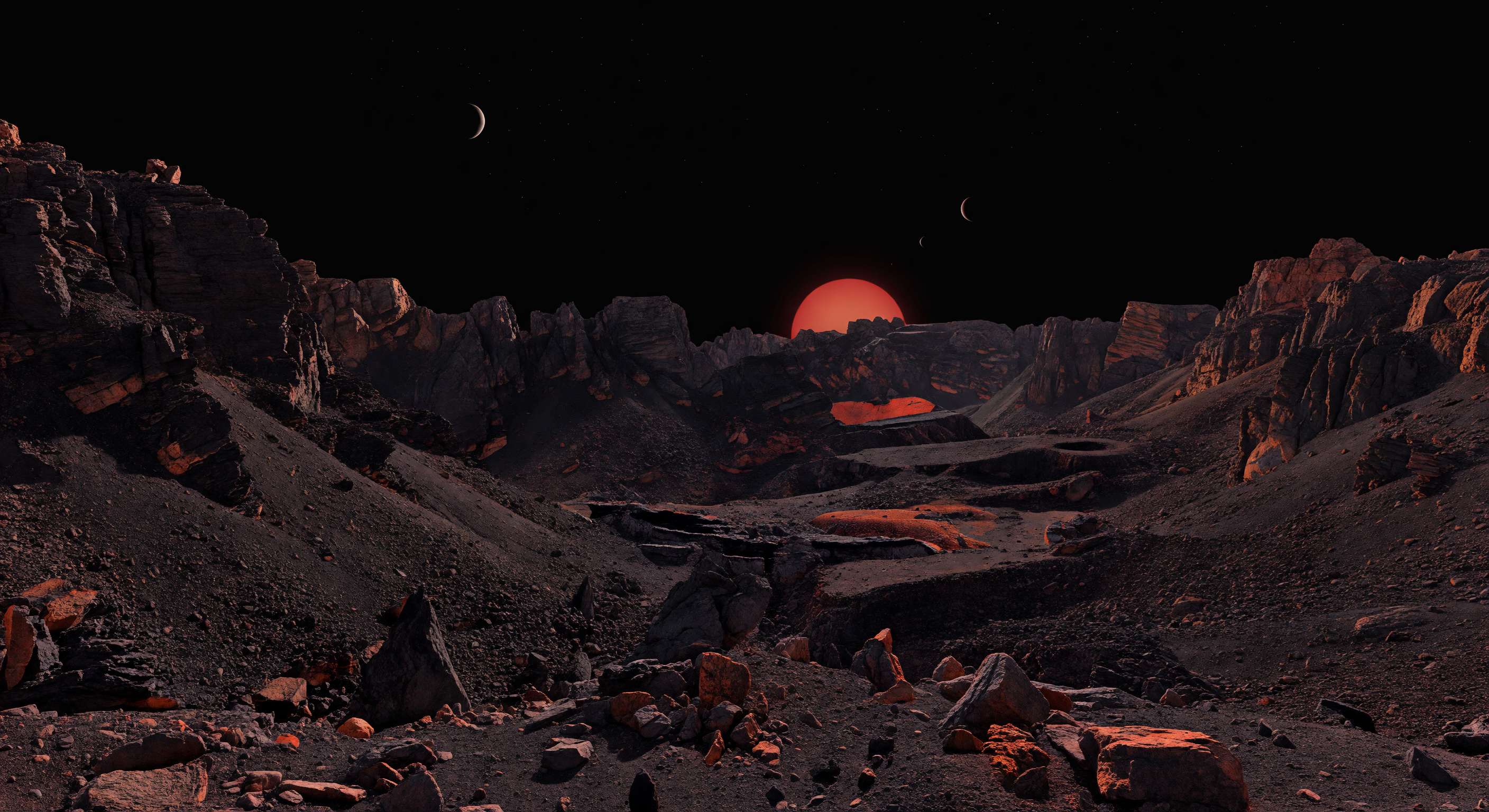 Black Talus Mountains