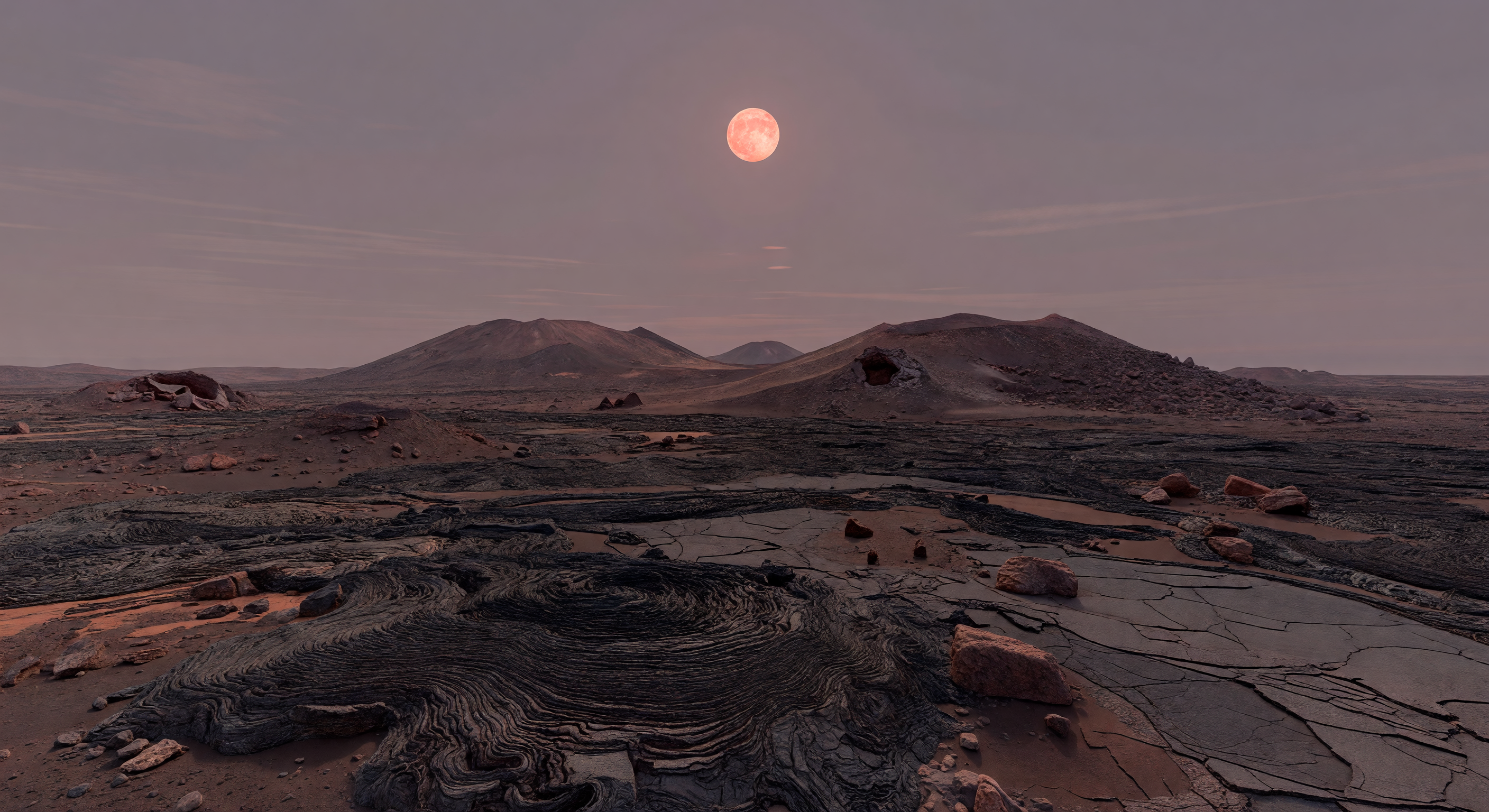 Basalt Plains at Noon