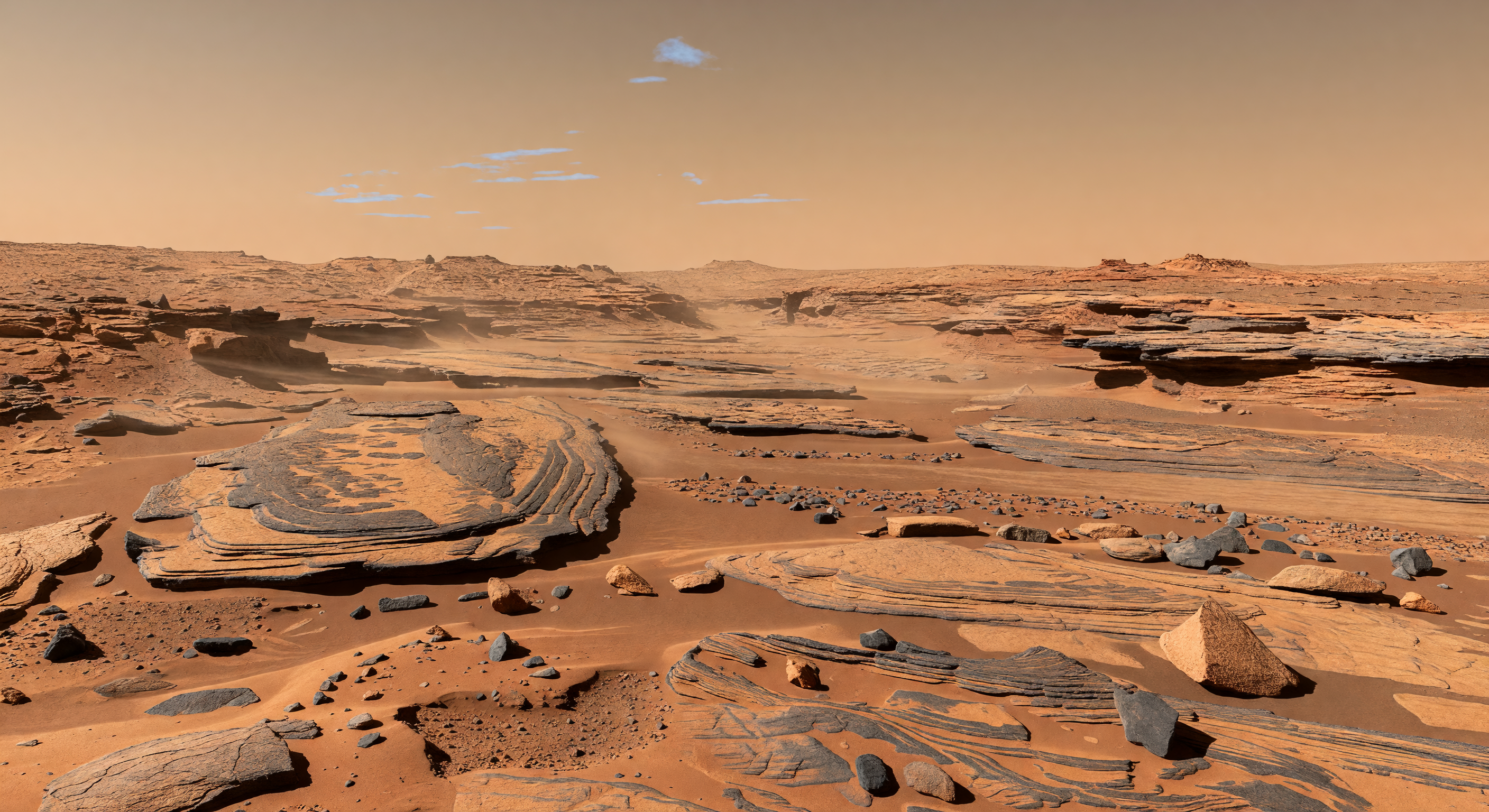 Flood-Scoured Channel Floor