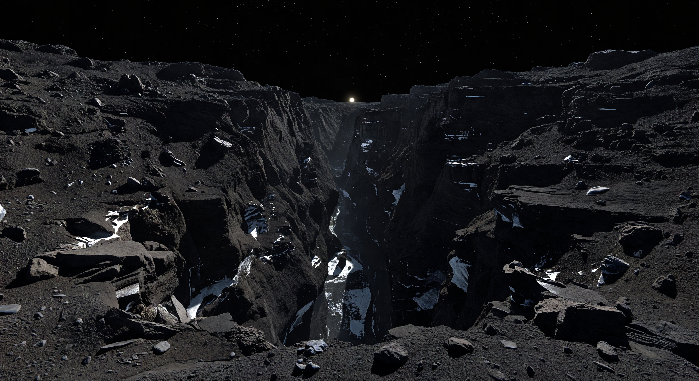 Frozen Chasm Twilight