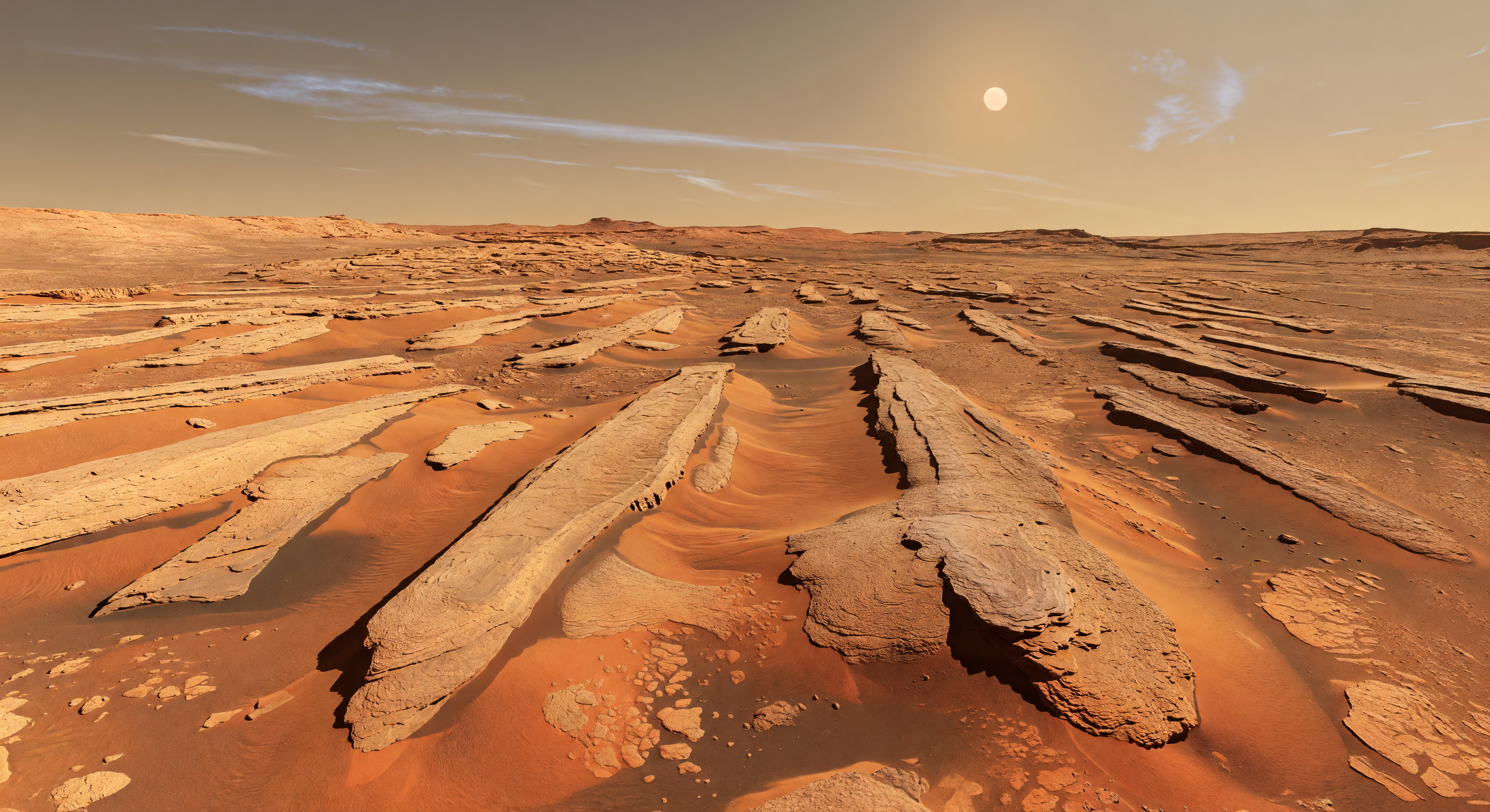 Yardangs in Crosswind