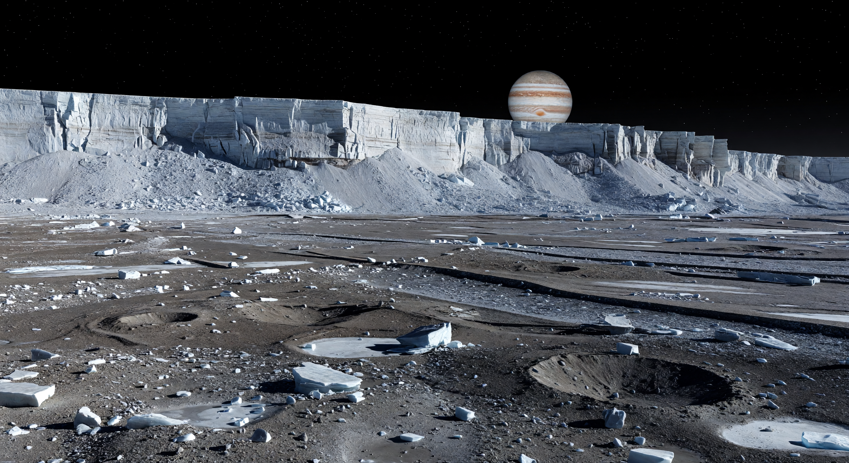 Escarpment Over Mixed Plains