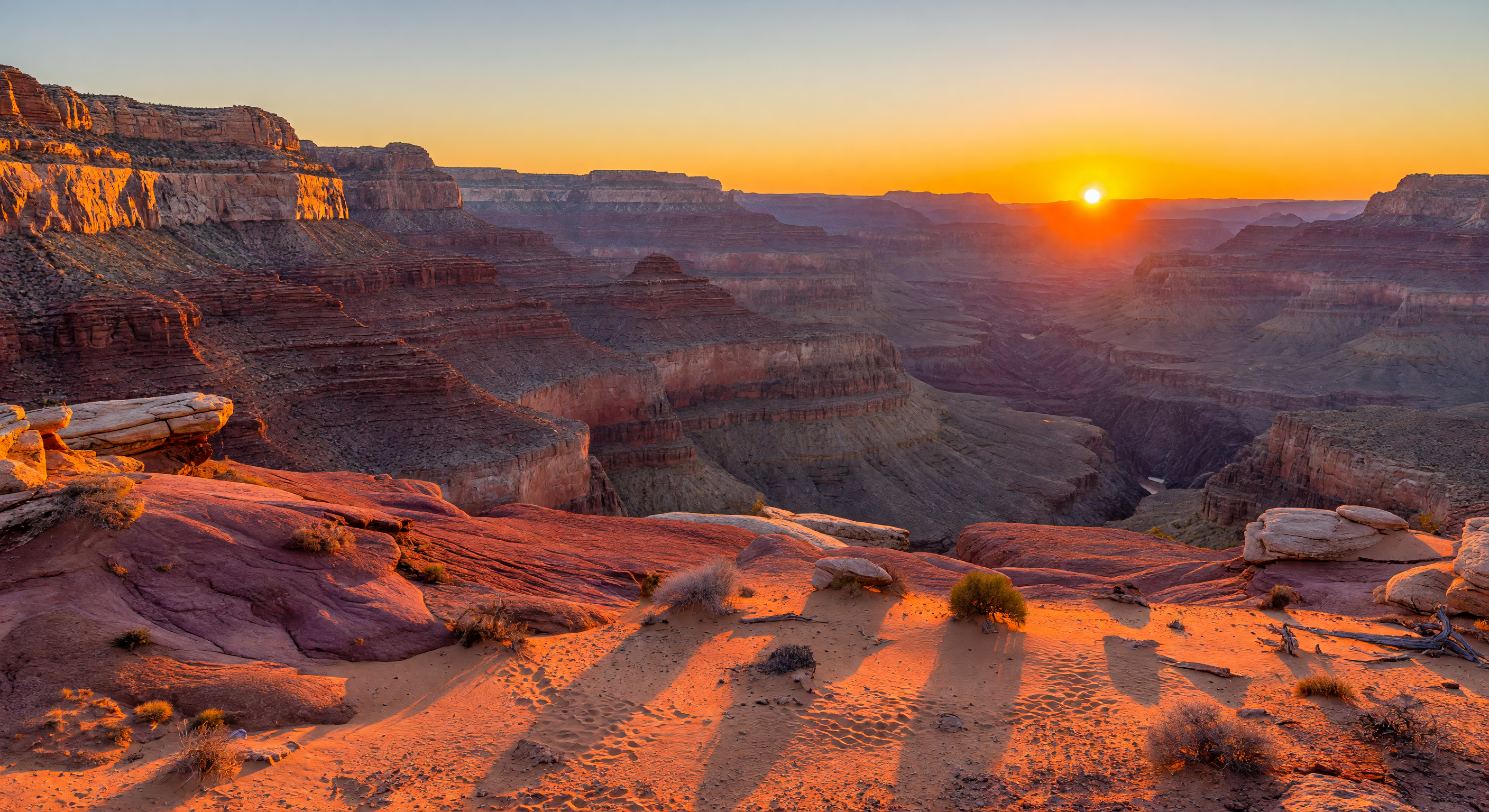 Grand Canyon Sunrise Illumination