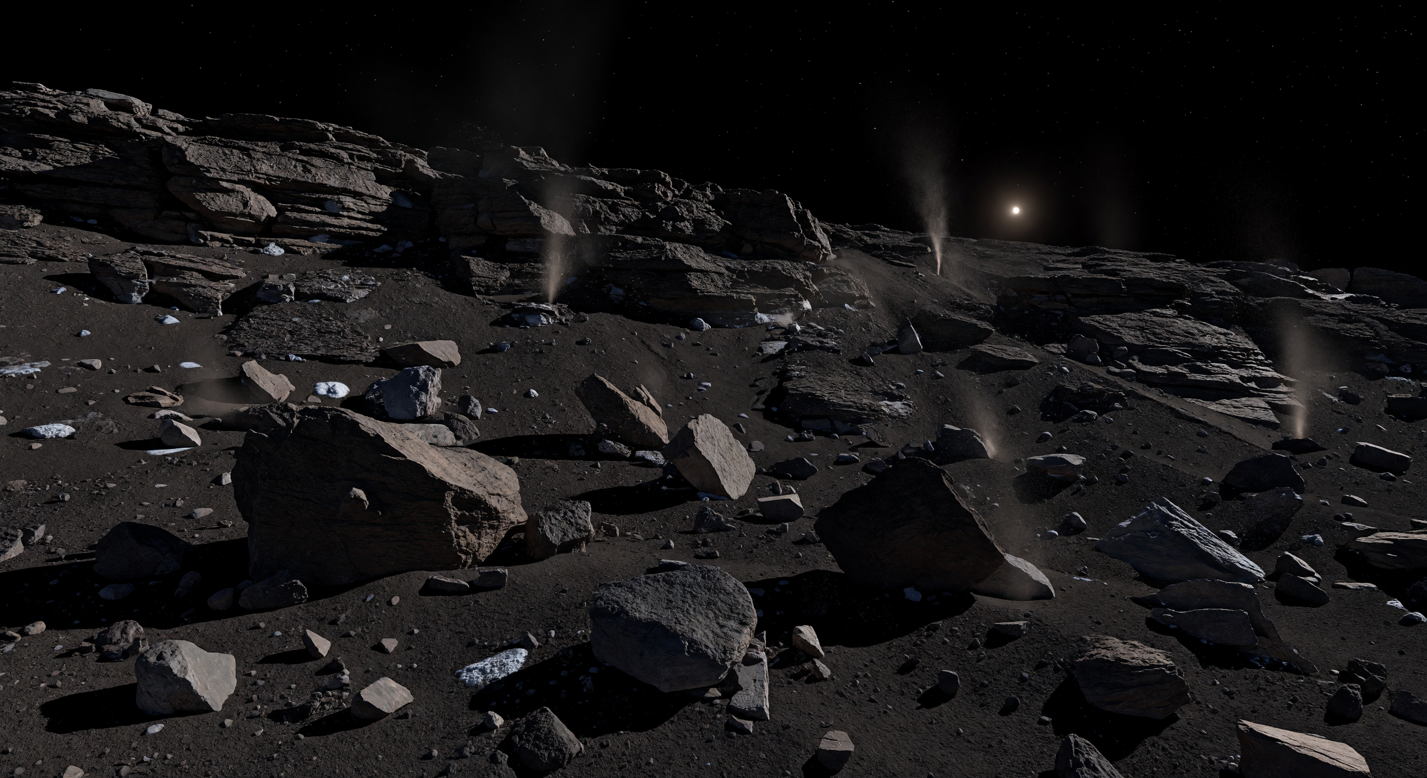 Perched Boulder Slope