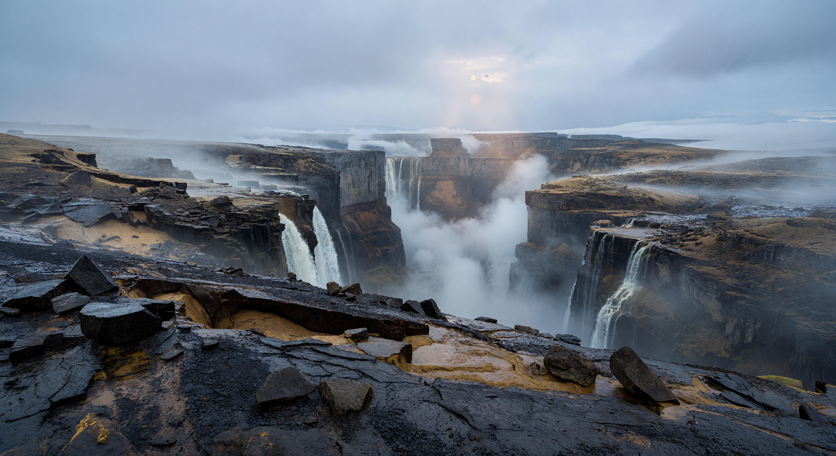 Misty Highland Escarpment