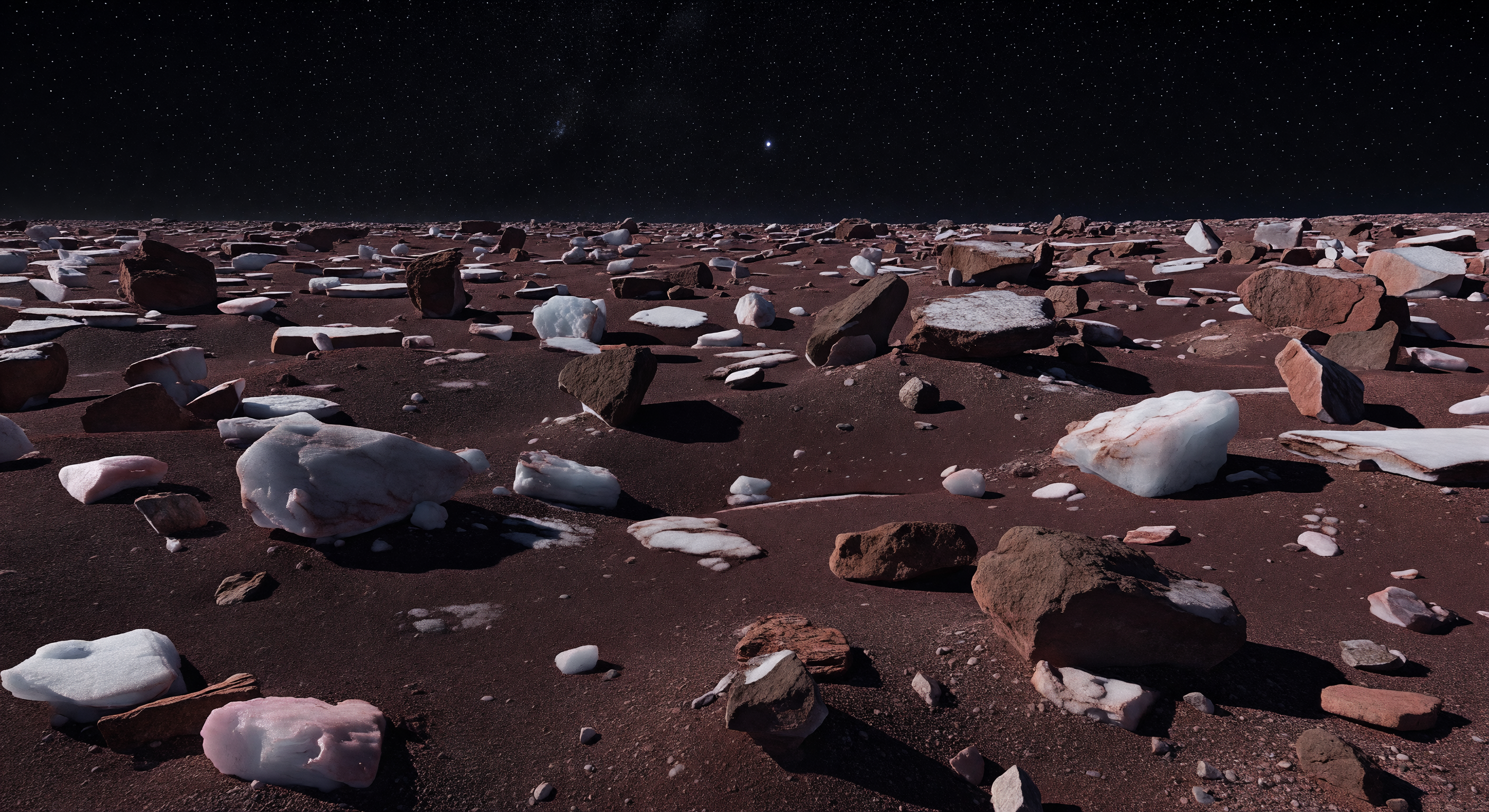 Ancient Ejecta Boulders