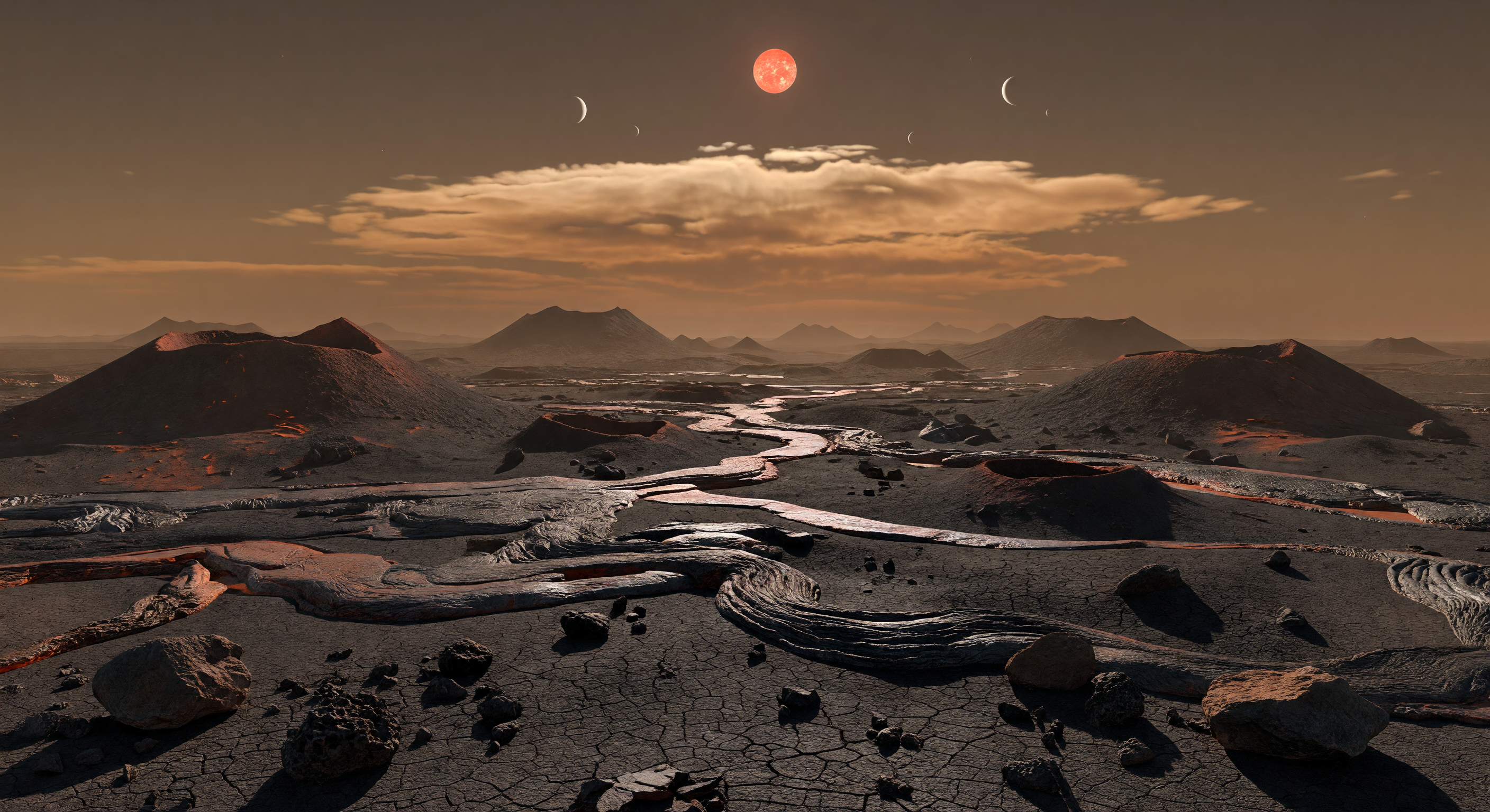 Substellar Basalt Expanse