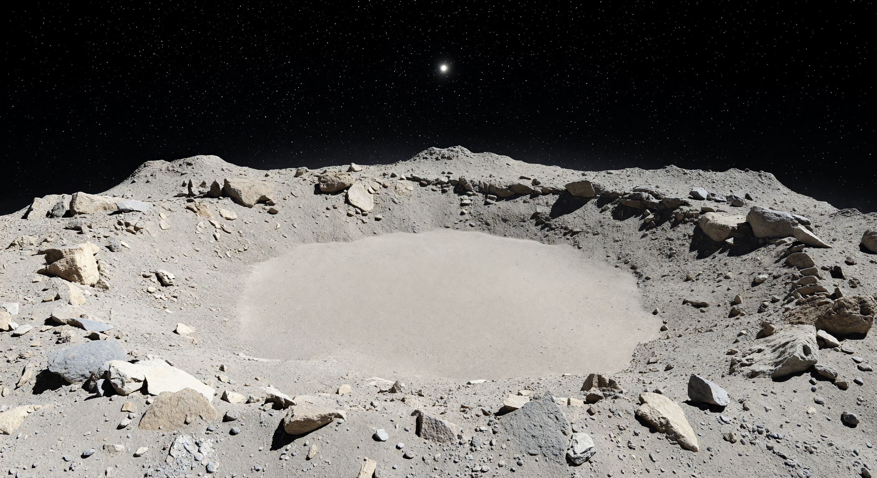 Silent Regolith Pond