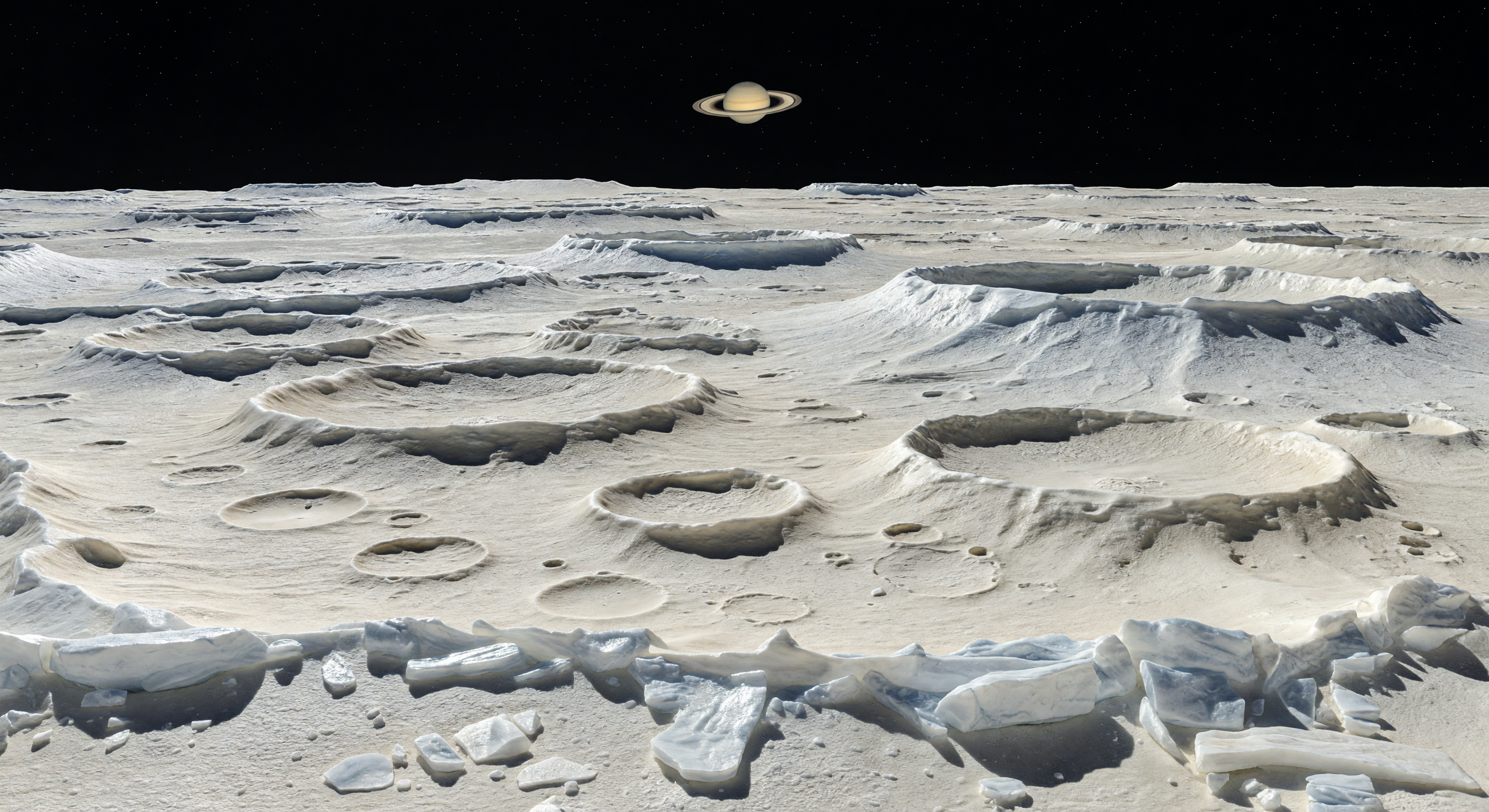 Saturated Crater Highlands