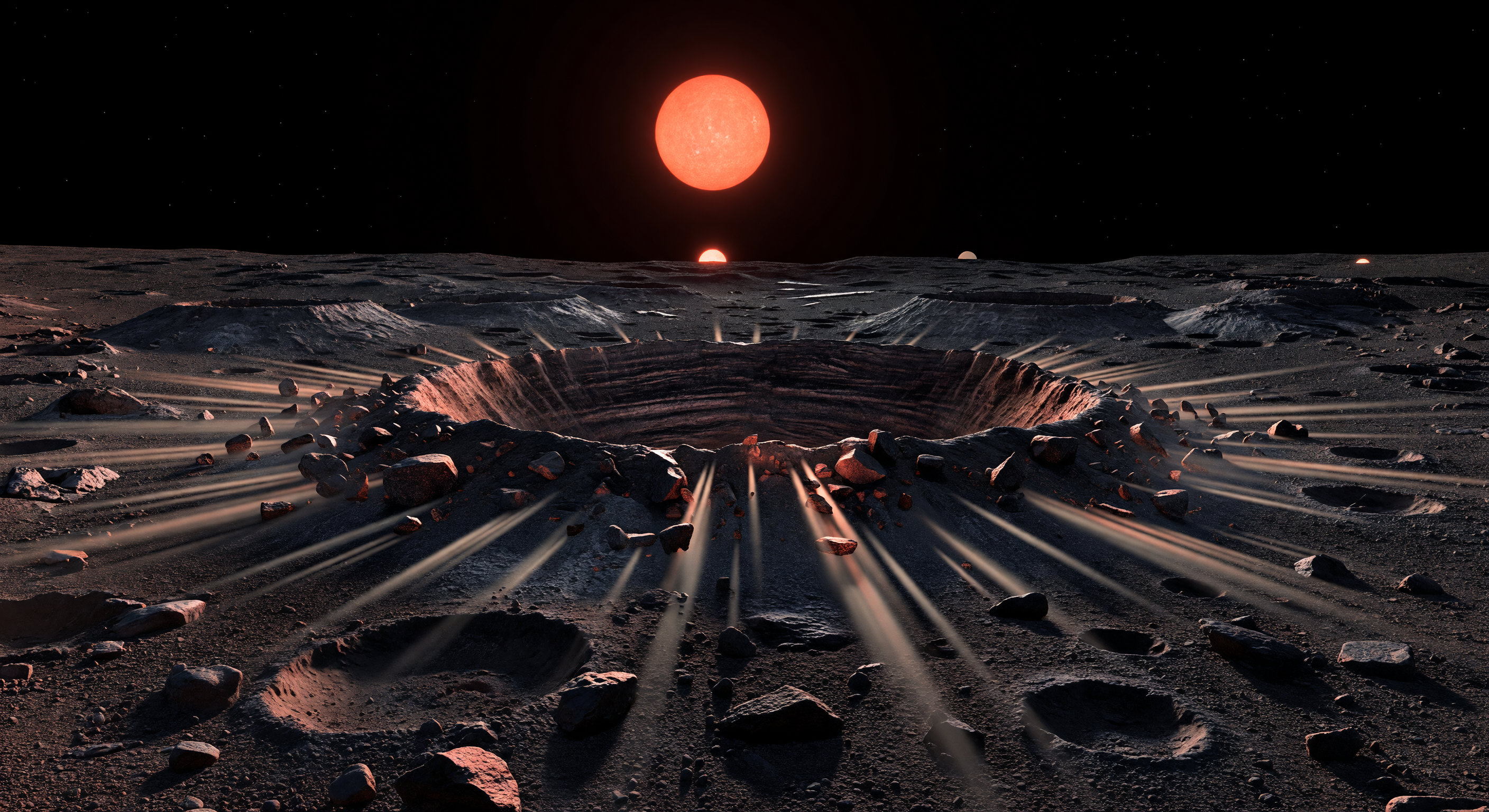 Young Ray Crater Plain