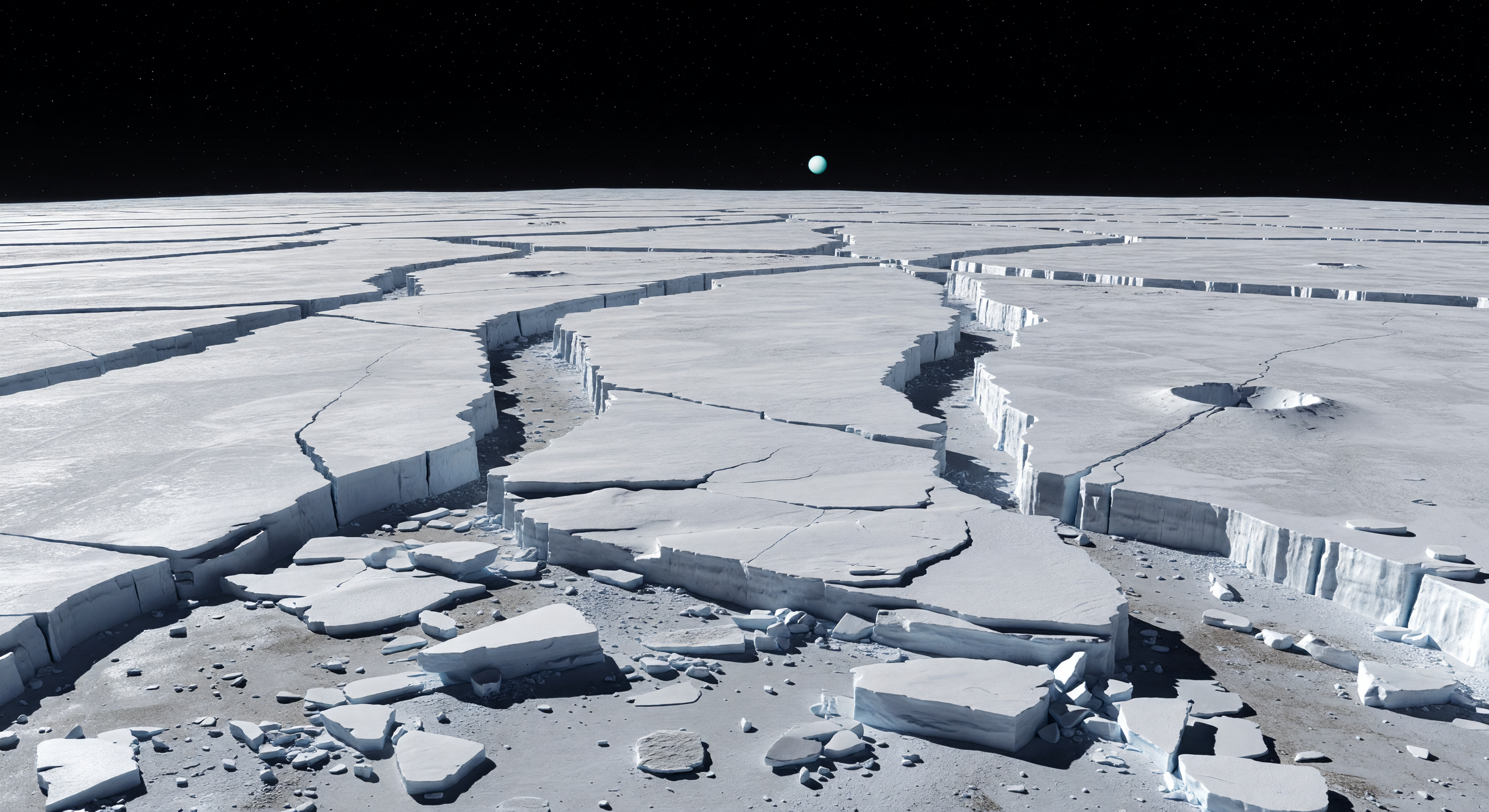 Parallel Graben at Noon