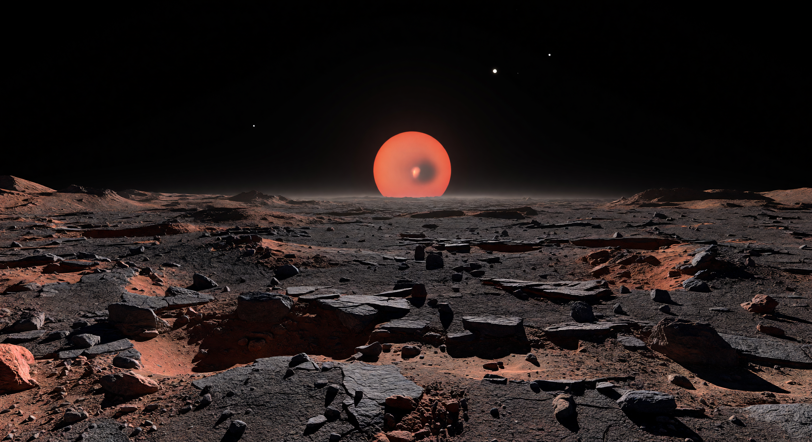 Flarelit Exosphere Glow