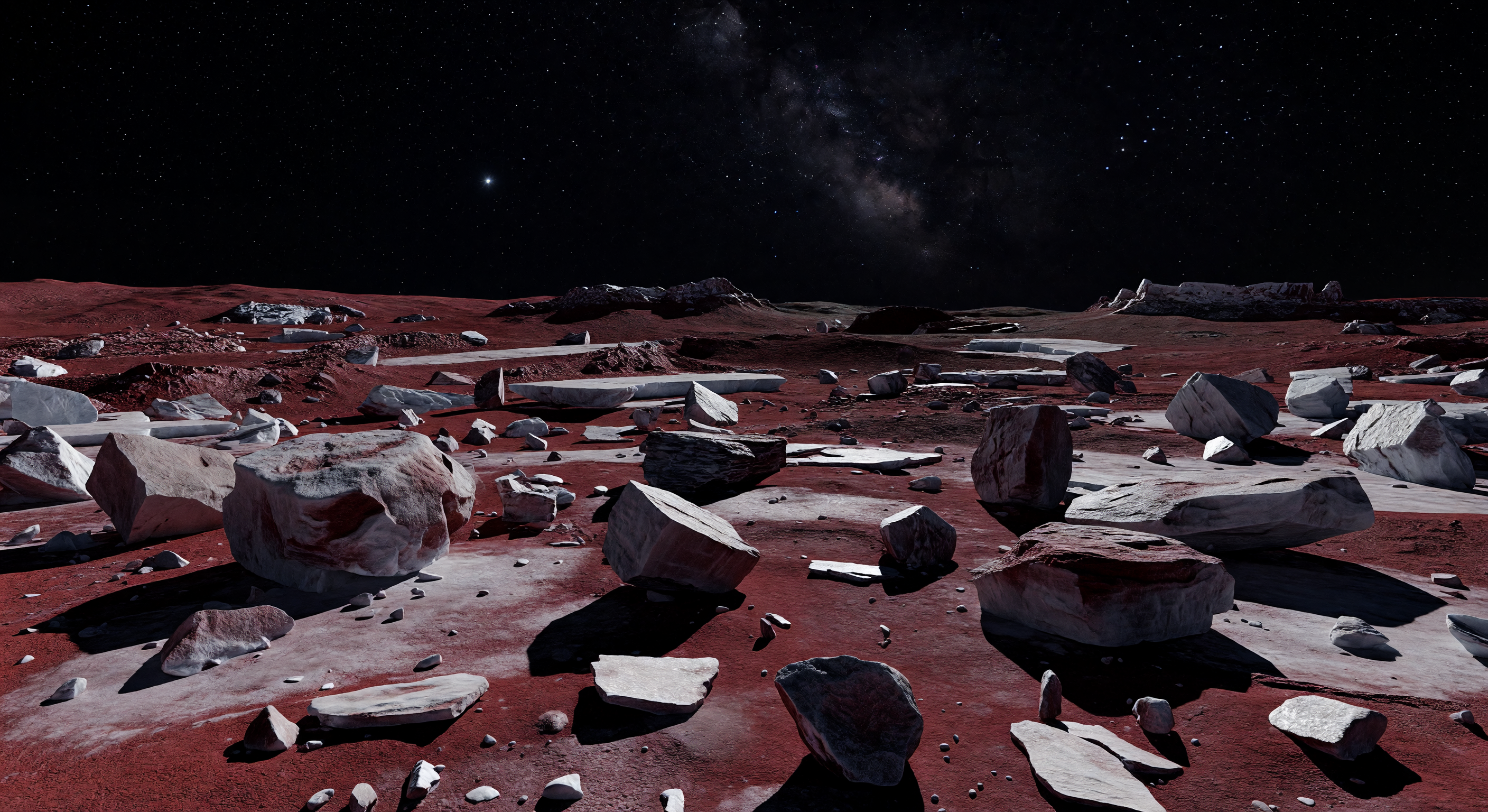 Low-Gravity Boulder Apron