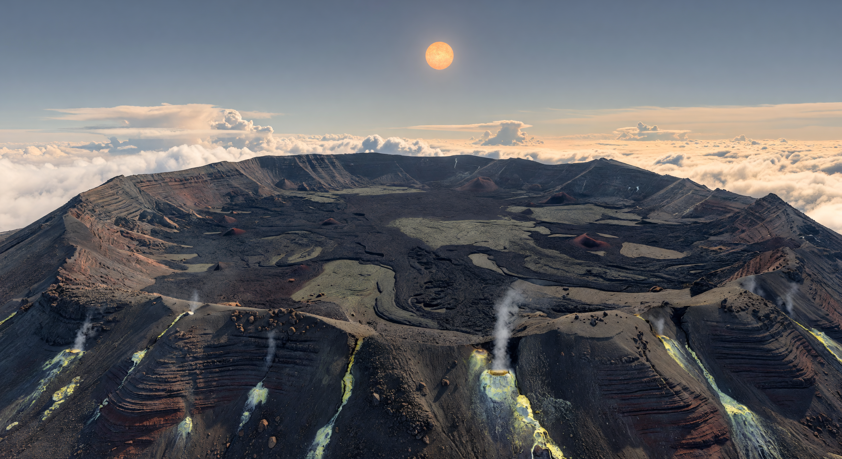 Caldera Above The Clouds