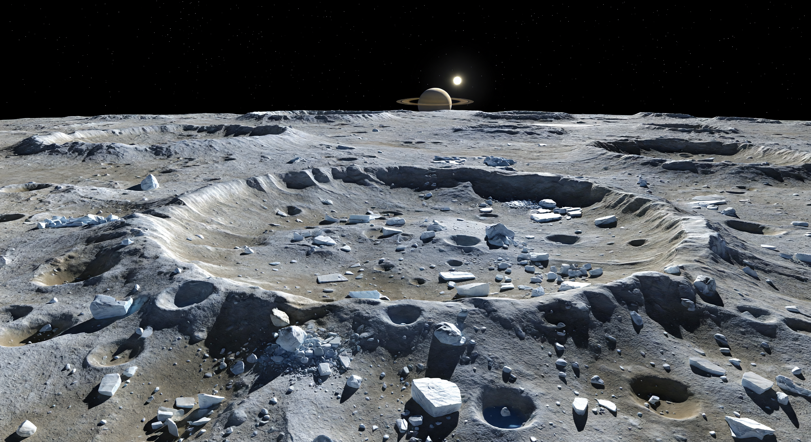 Hummocky Ejecta Apron