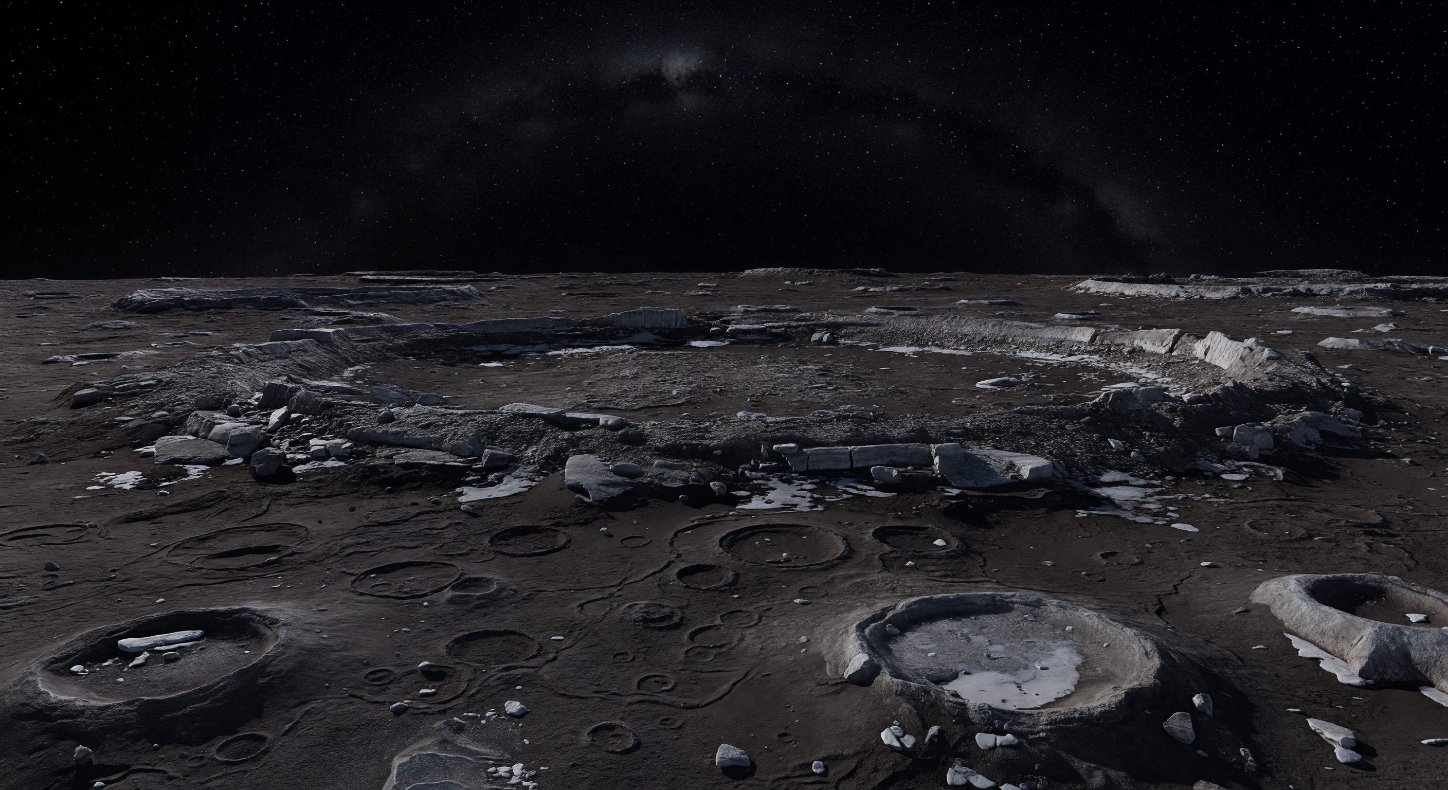 Anti-Jovian Starfield Night