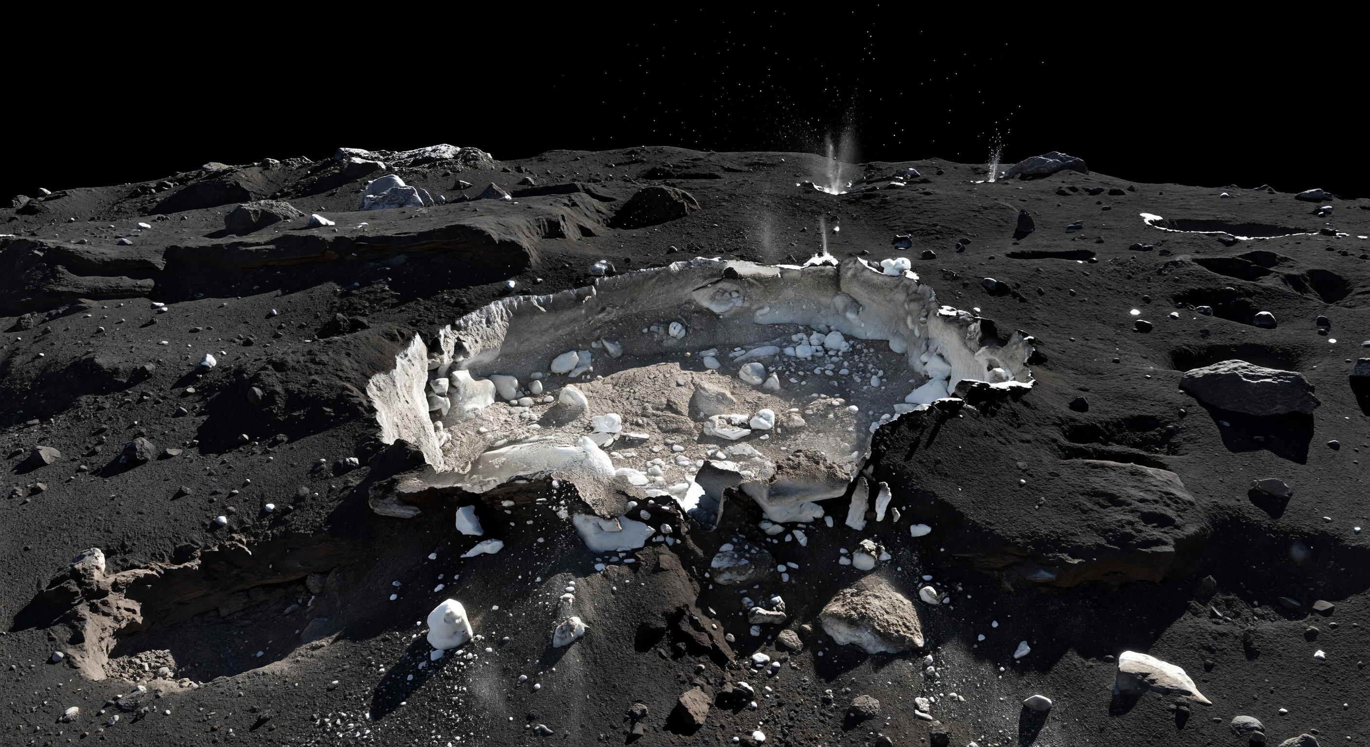 Bright Excavated Exposure