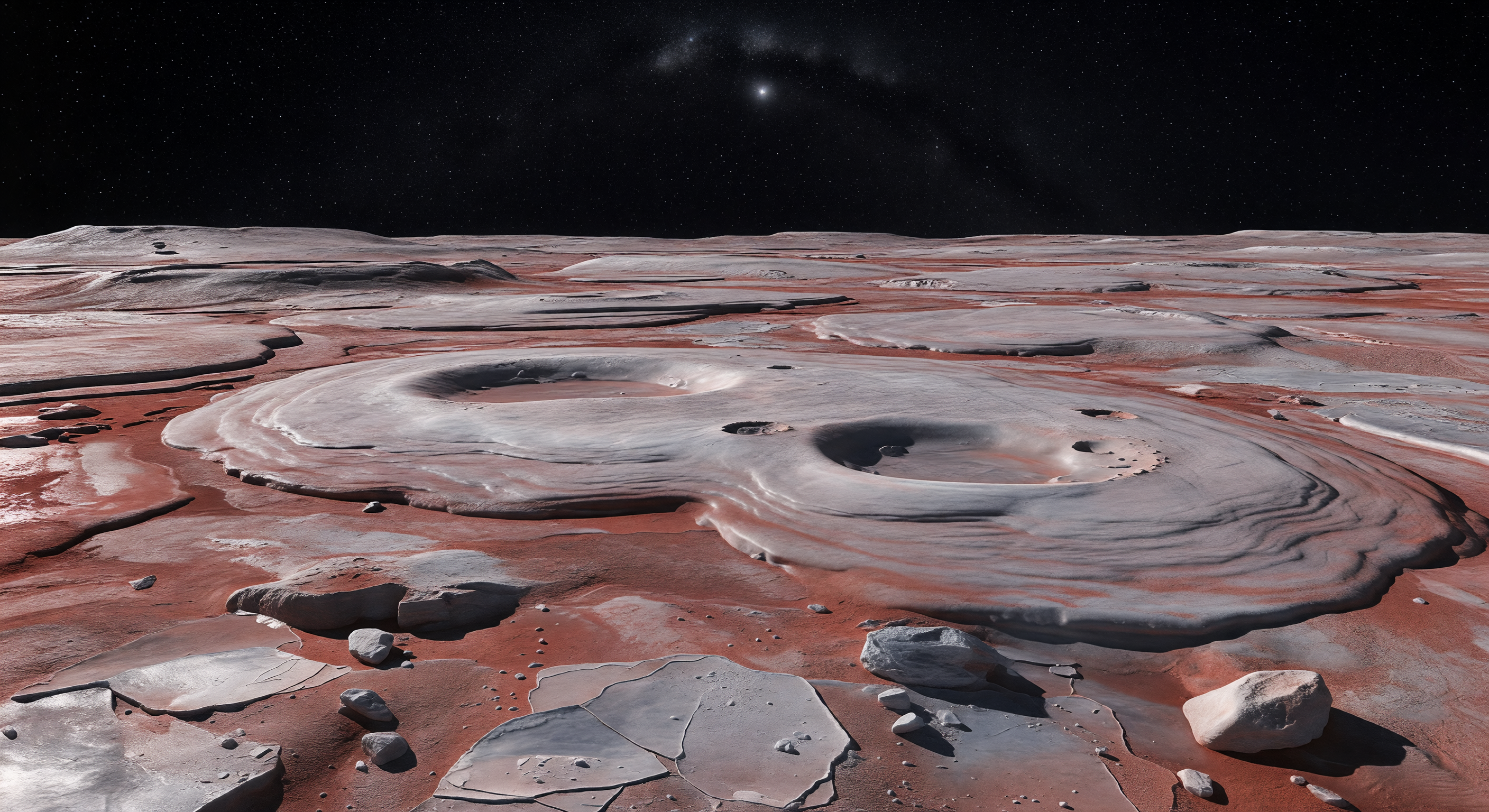 Ancient Cryovolcanic Lobes