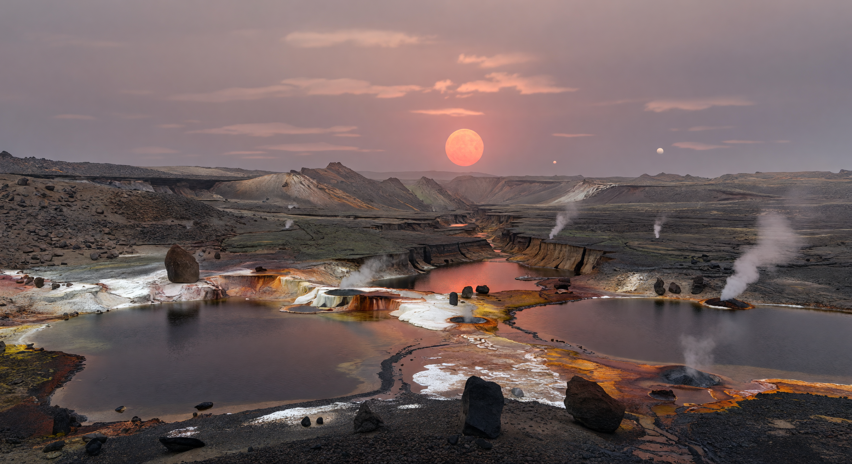 Geothermal Rift Lakes