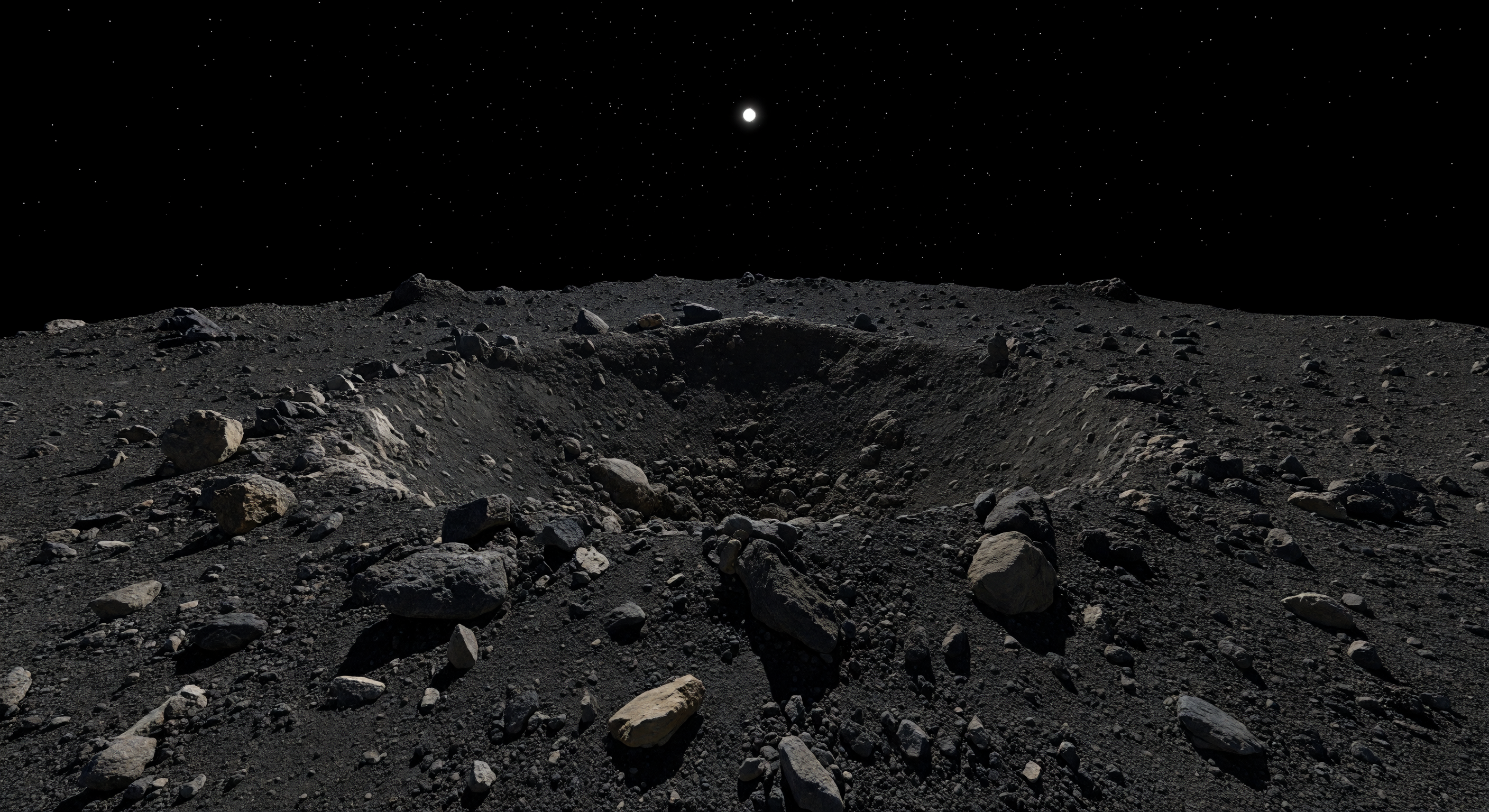 Fresh Artificial Crater