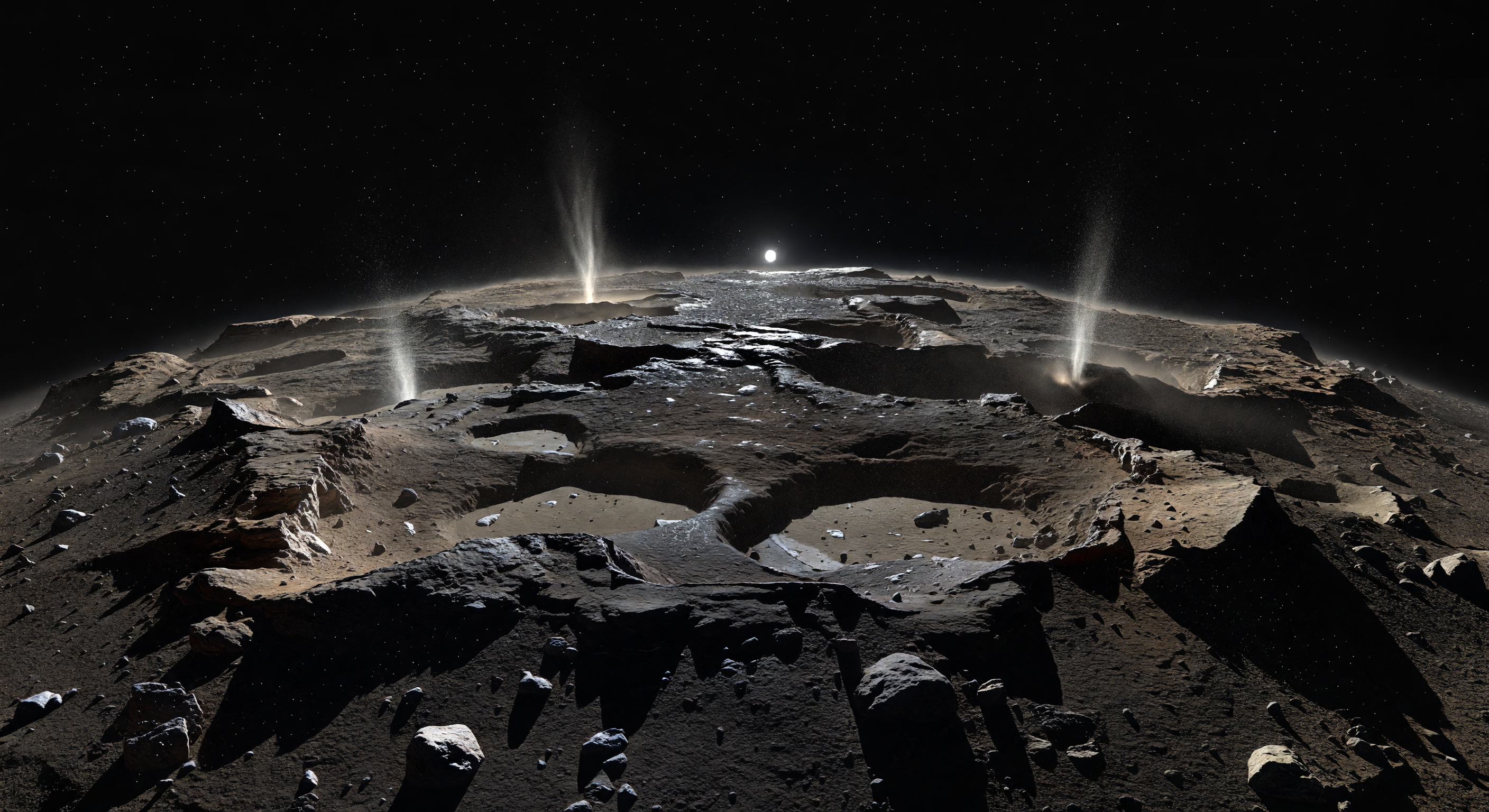 Ridge Over Active Terminator