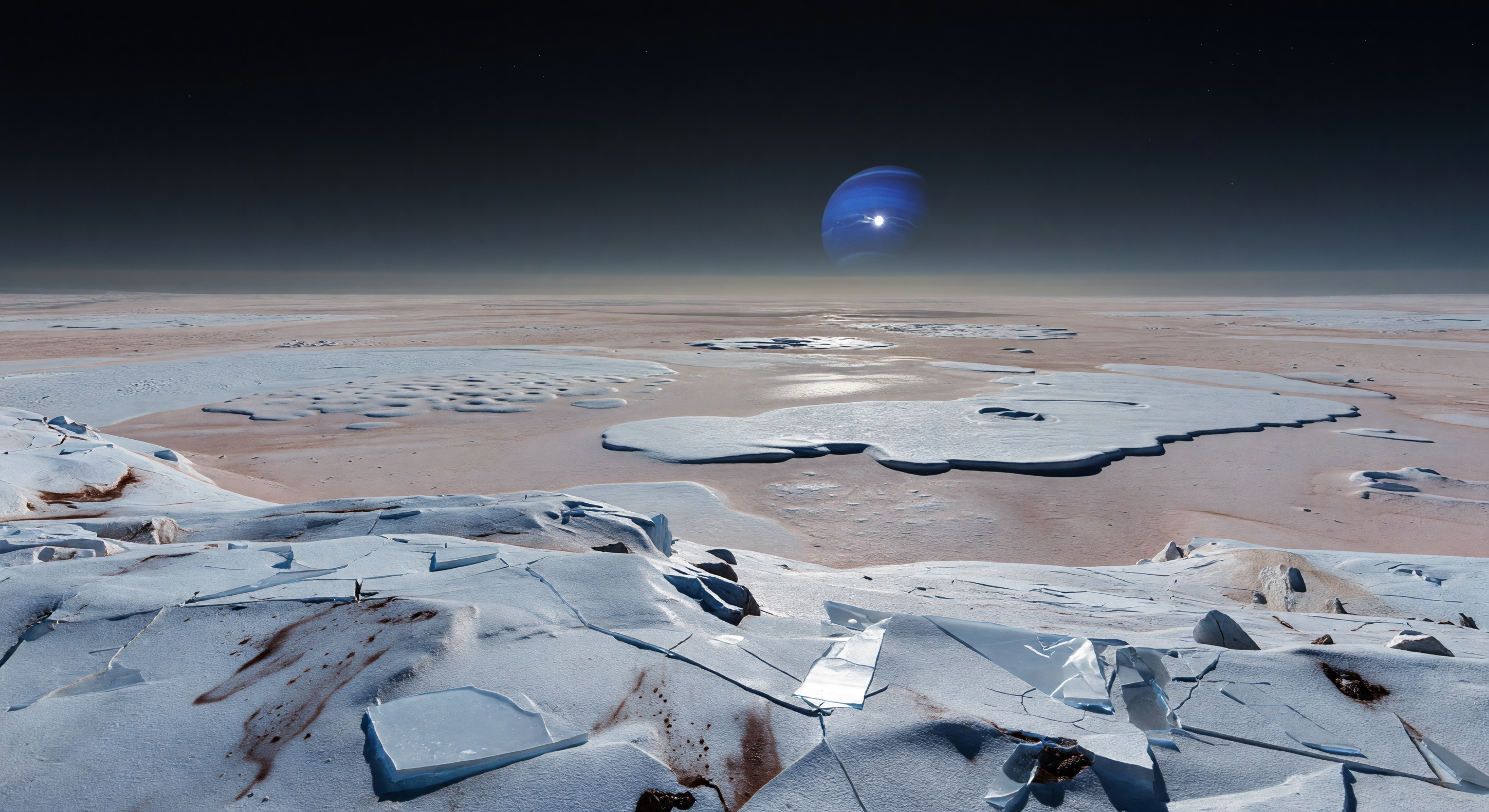 Neptune Horizon Eclipse