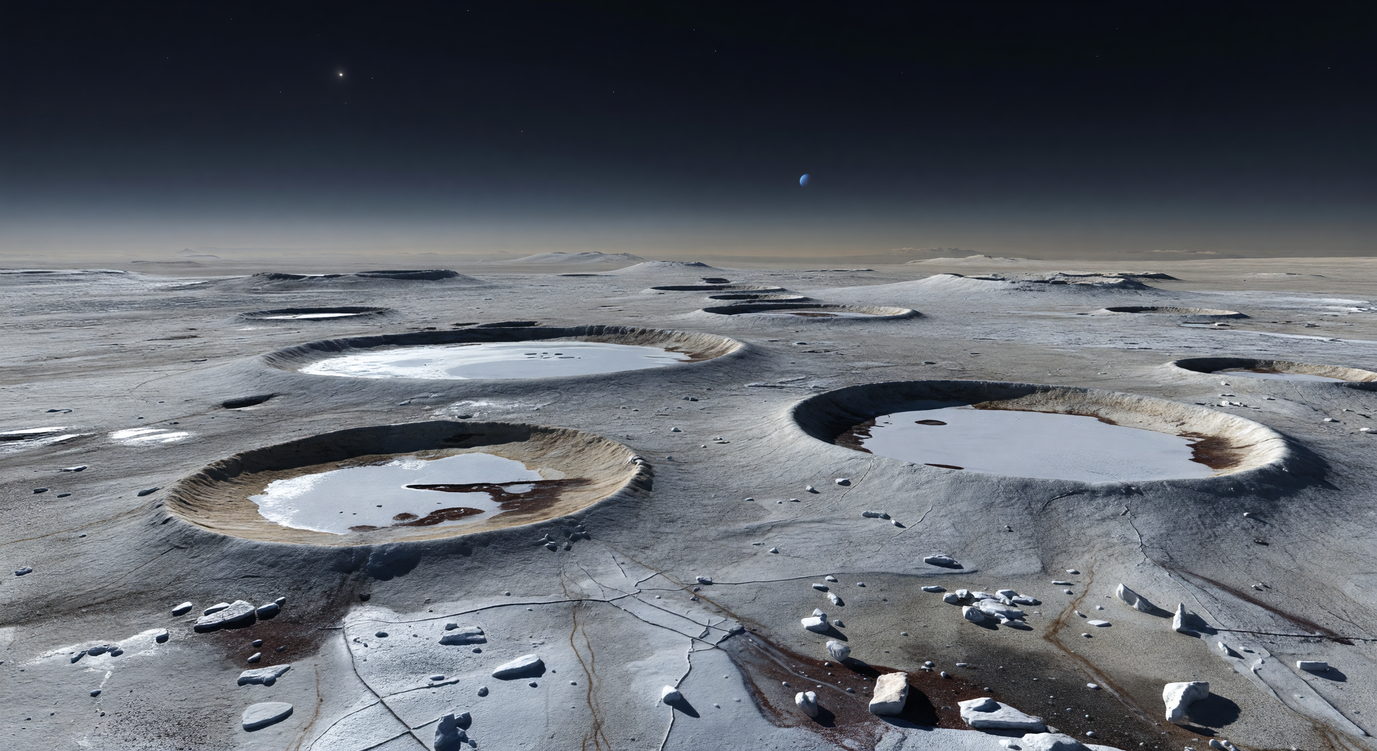 Ancient Cratered Remnant