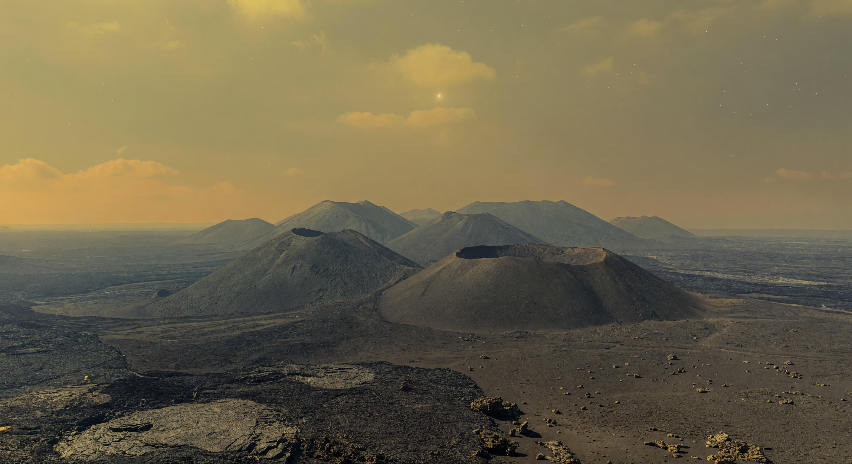 Multi-volcano Summit Cluster