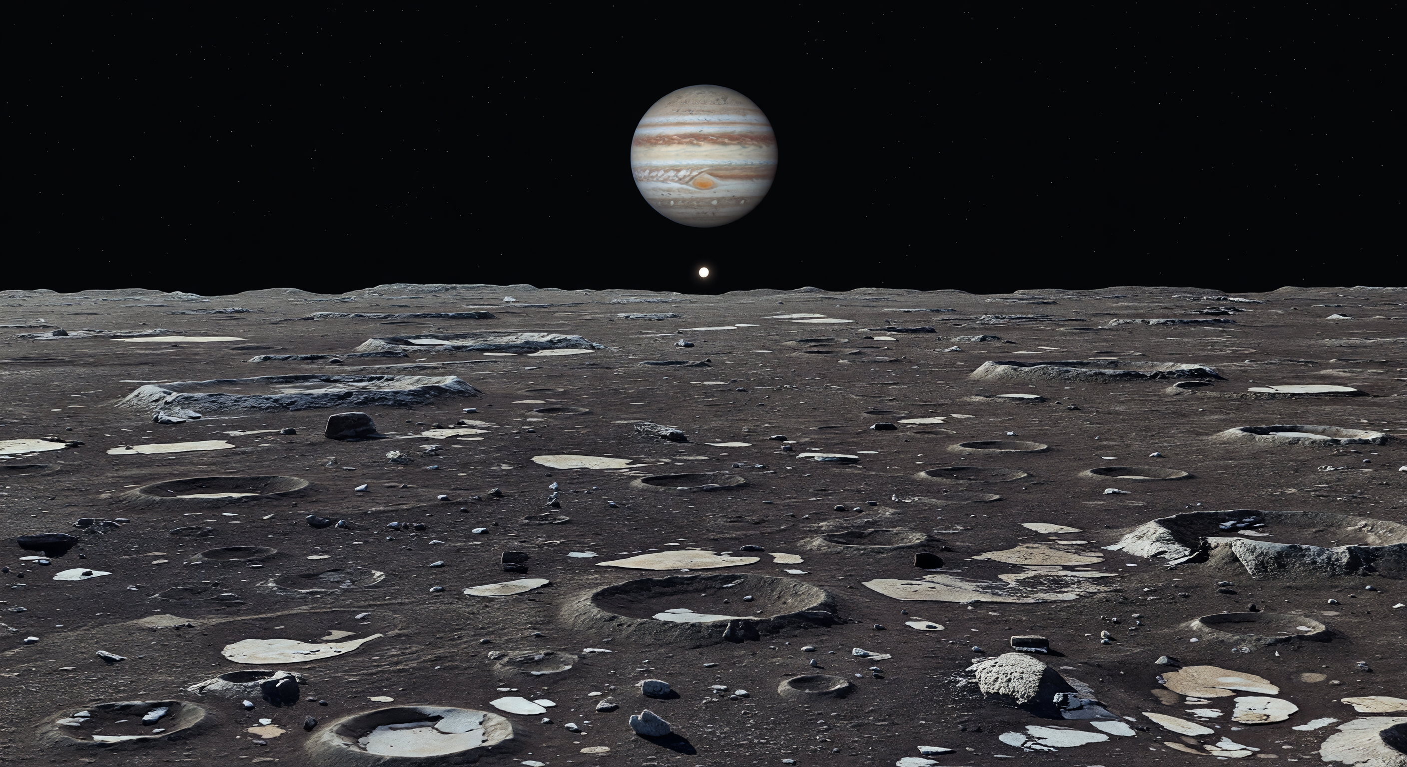 副木星の正午平原