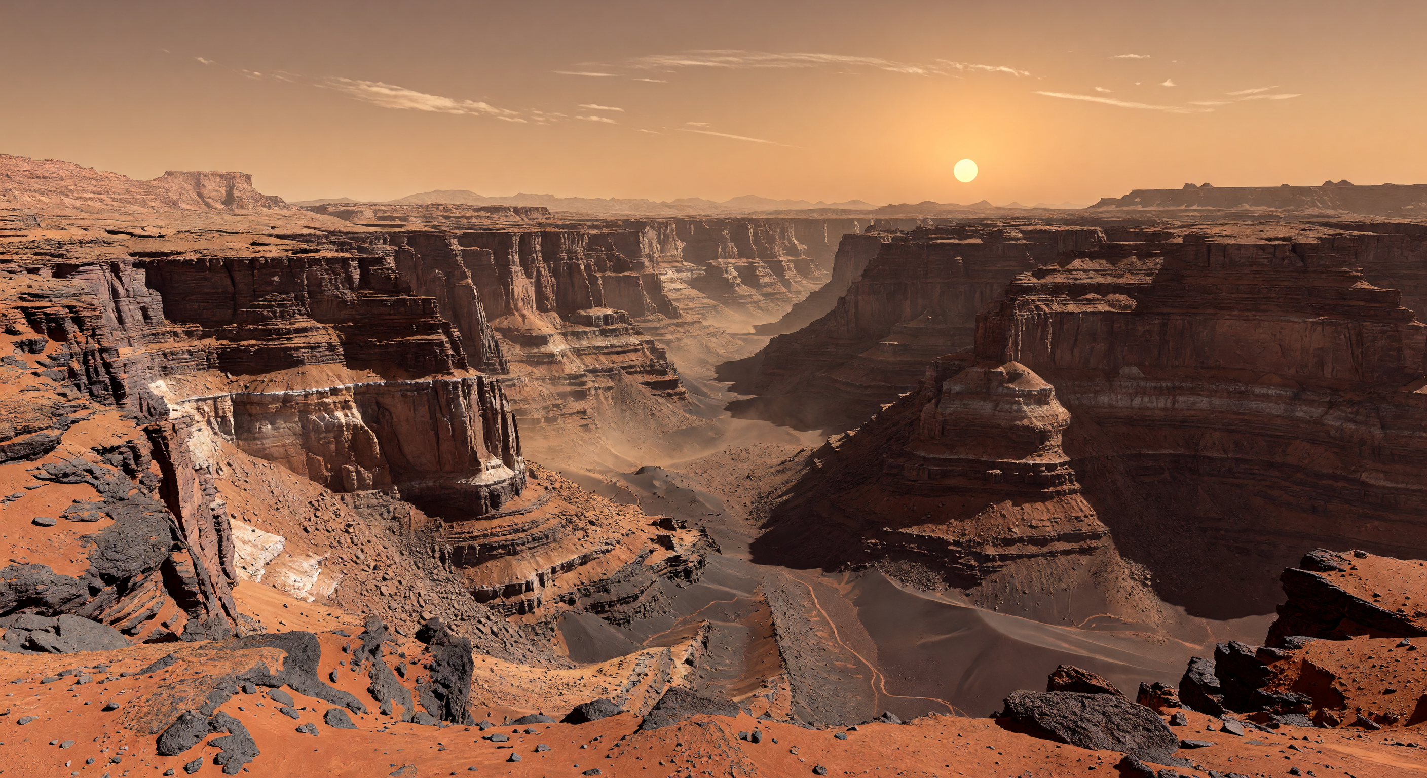 Valles Marineris Abyss